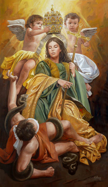 Triunfo de la Iglesia sobre el pecado